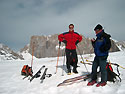 sulla cima del monte Alto