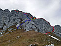 Dal passo di Entralais le possibili possibilit  di salita