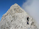 Punta Compol dall' omonima forcella