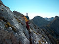 Discesa dal monte Venal
