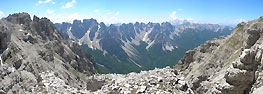 Cima Herberg - Panorama di vetta