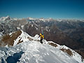 Sulla cima del Sestier