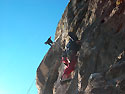 Sul secondo tiro 6b+